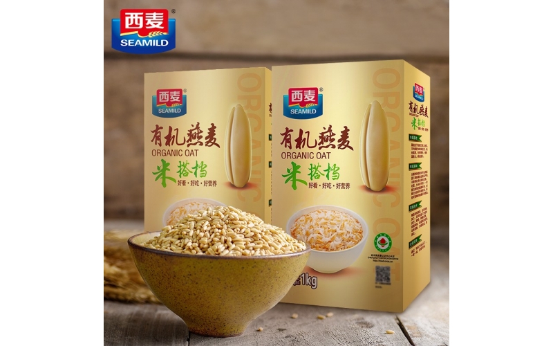 西麥 五谷雜糧 粗糧正空包裝 有機(jī)燕麥米搭檔 免洗免淘100g
