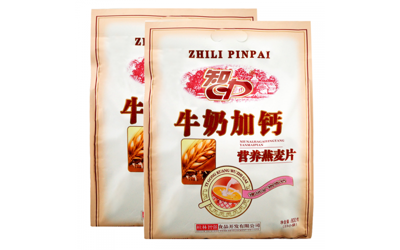 智力燕麥片牛奶加鈣營養(yǎng)燕麥片800g-2包營養(yǎng)網(wǎng)紅休閑代餐粉早餐麥片沖飲免煮內(nèi)