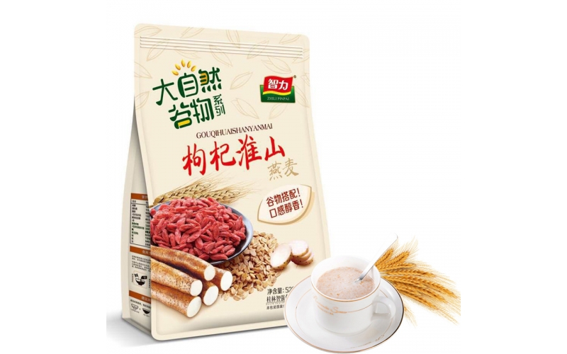 智力 營養(yǎng)早餐代餐 即食淮山枸杞澳洲復(fù)合燕麥片 520g（40g-13小袋）