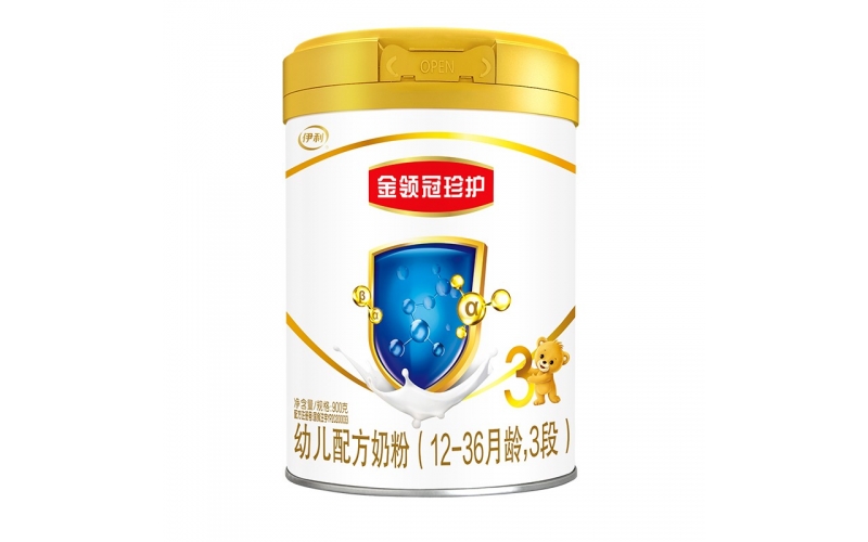 伊利 金領(lǐng)冠珍護(hù)幼兒配方奶粉900g