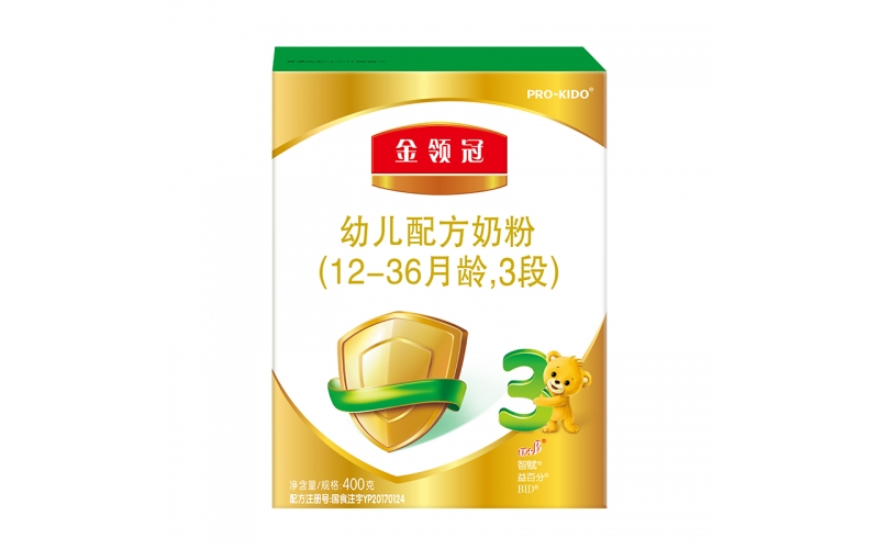 伊利 金領(lǐng)冠幼兒配方奶粉400g